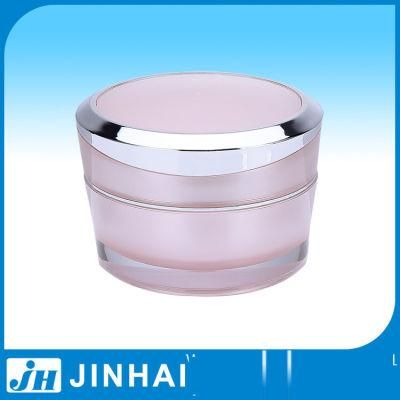 5g Pink Round Eye Cosmetic Containers Cream Jar