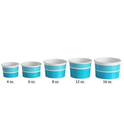400ml Food Grade PE Lined Inside and Outside Container for Cold Milk Cake