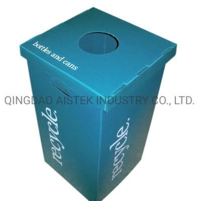 Foldable Coroplast Storage Box for Packing
