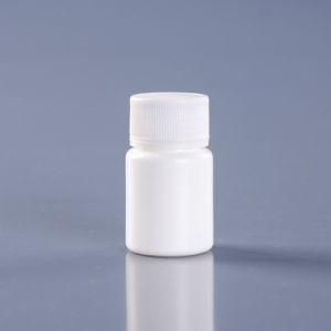 Mini Healthy White Medical Bottle Plastic Empty Vitamin Pill Capsule Bottle with Cap