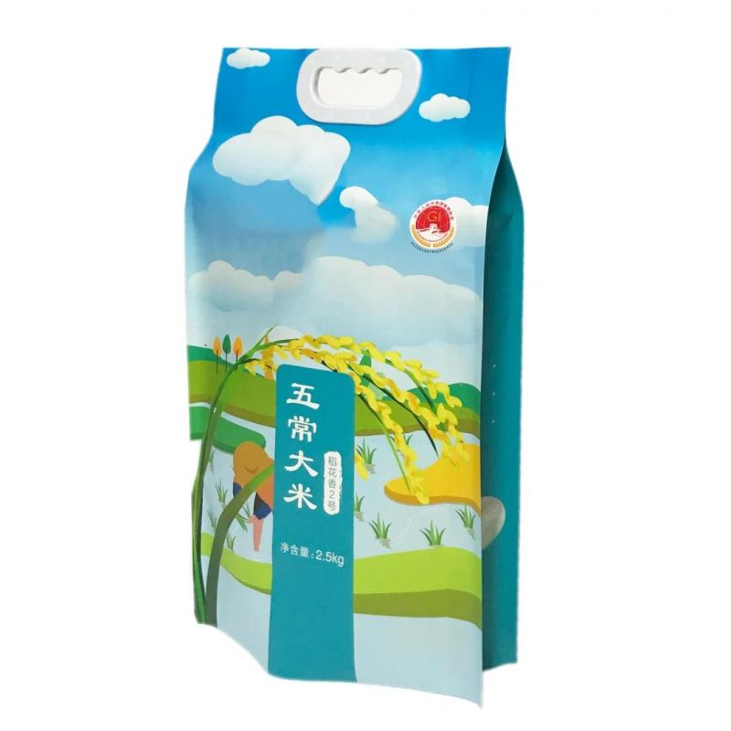 BOPP Laminated PP PE Plastic Rice Packing Bag for 1kg 2kg 5kg