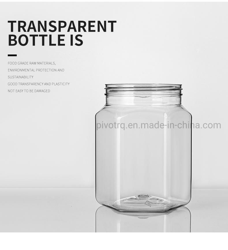 1000g Wide Mouth Bottle Honey Plastic Bottle for Packing Honey Jams