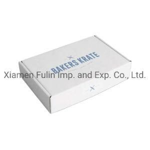 Recycled Customzied Printed Logo Fancy White Perfume Packaging Delivery Mailer Box