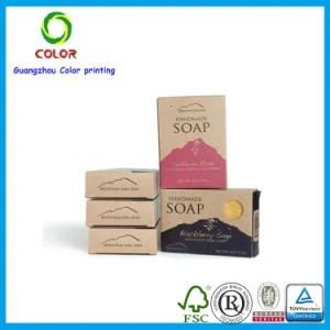 Handmade Custom Kraft Paper Soap Box