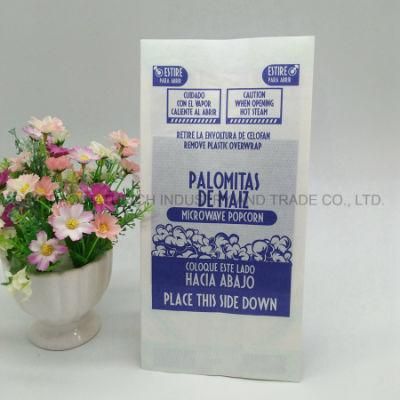 Microwave Popcorn Paper Bag with Neutral Printing