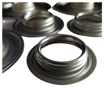China Manufacture Metal Can Accessories Screw Lid Tin Can Components