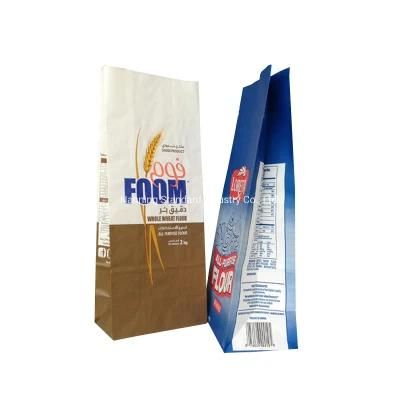 1kg 2kg 3kg Food Grade Wheat Flour Packaging Bag Corn Sack