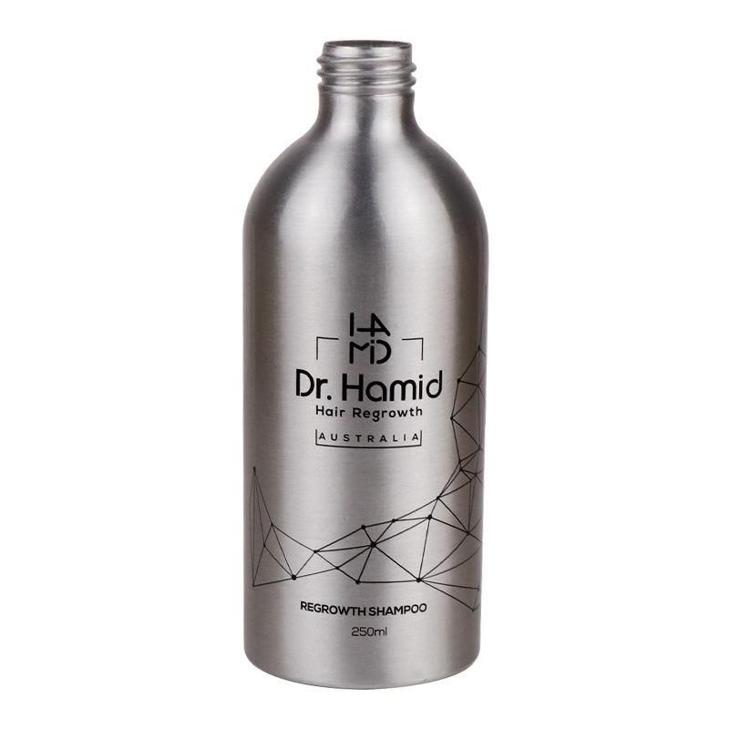 Empty 100ml 150ml 200ml 250ml 500ml Shampoo Cosmetic Pump Aluminum Bottle