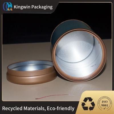 Recycled Paper Airtight Food Container Superfood Powder / Candy / Packaging Box with Sealed Lid