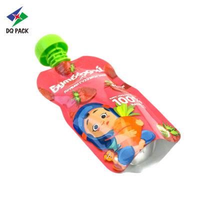 Dq Pack Custom Children Juice Package with Gravure Printing Liquid Packaging