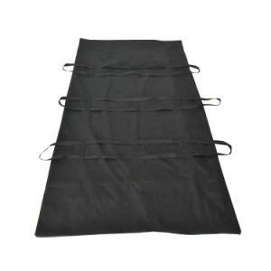 Durable Disposable Black Funeral Corpse Body Bag