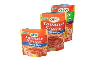 Plastic Flexible Tomtato Sauce Packaging Bag with Different Size