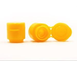 Hot Sale Yellow Plastic Flip Top Cap OEM Flip Top Cap