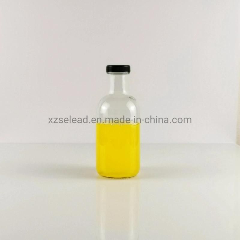 Clear Glass Containers for Juicing, Smoothies, Drinking Packing 500ml