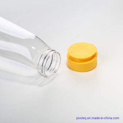 500ml Pet Plastic Squeeze Bottles for Packing Salad Sauce, Steak Sauce