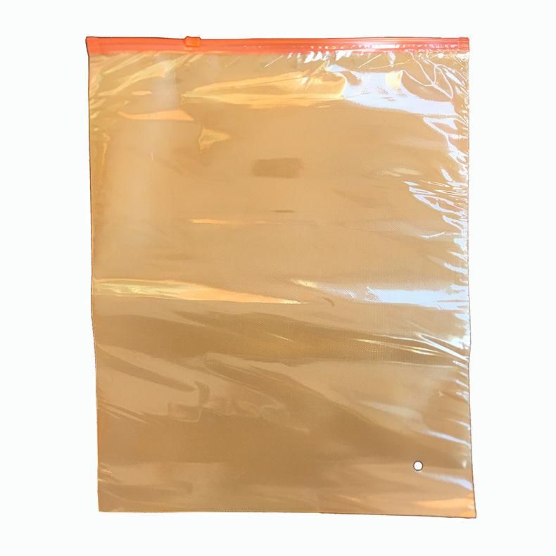 Poly Bag PE CPE Packaging Bags with Zipper for Garment