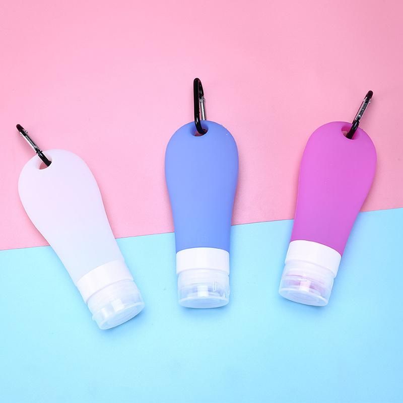 Portable Silicone Travelling Kit with Clip