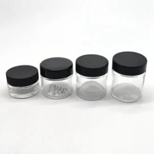 1oz 2oz 3oz 4oz 5oz 6oz Child-Resistant Compliant Airtight and Smell Proof Edible Hemp Glass Jar