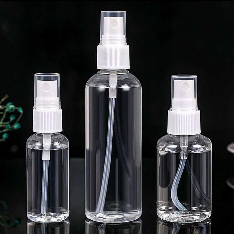 Wholes Customized Portable Plastic Pet 15ml 30ml Mist Spray Bottle for Cosmetic