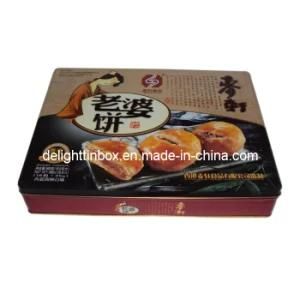 Rectangular Tin/Metal Can/Box for Packing Biscuits (DL-RT-0252)