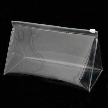 Transparent Custom Printed Brand Logo Clear PVC Slider Bag
