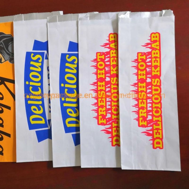 OEM Promotional Food Packaging Aluminum Foil Paper Printed Bags