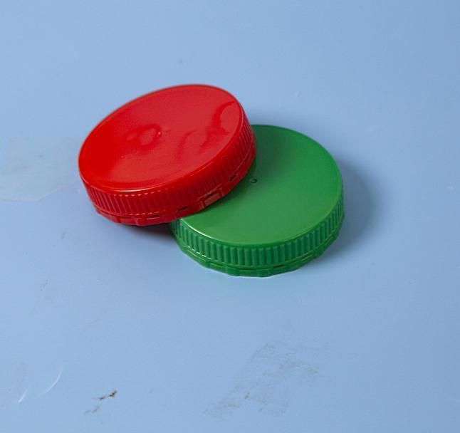 Plastic Big Cap with Striped Screw Clsure for Bottle Lids