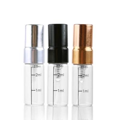 2ml 3ml 5ml 10ml Small Spray Bottle Transparent Spray Sprayer Perfume Atomizer