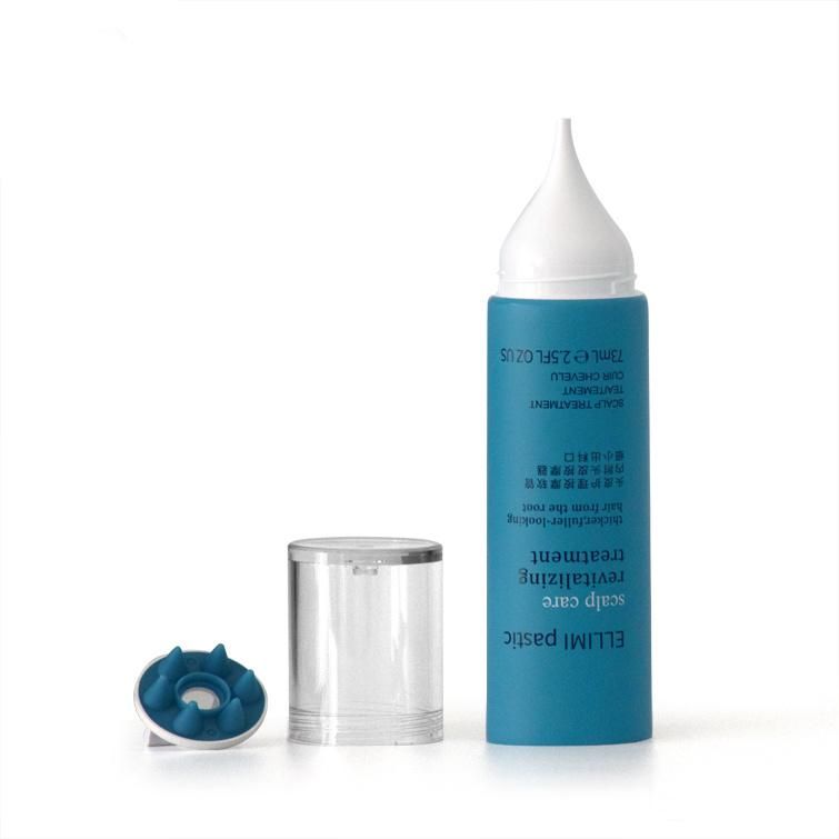 Unique Design Squeezable Plastic Soft Tube for Scalp Care