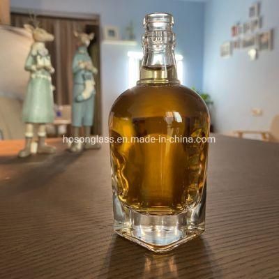 Hoson High Quality Extra Flint Luxury Whiskey Rum Gin Vodka Bottle