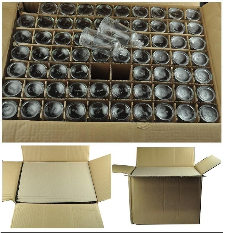 5ml 10ml 15ml 20ml 30ml 50ml 100ml Glass Essential Oil Bottle with Aluminum Dropper /Amber Cosmetic Packaging Bottles with Dropper