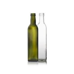 500ml Marasca Glass Bottle for Olive Oil with 31.5mm Aluminium Cap