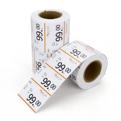 Custom Color Printing Label Sticker for Packaging Price Tag Label