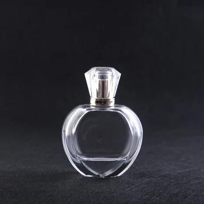 30ml, 50ml, 60ml, 65ml, 75ml, 80ml, 100ml Cosmetic Packaging Clear Perfume Glass Bottle