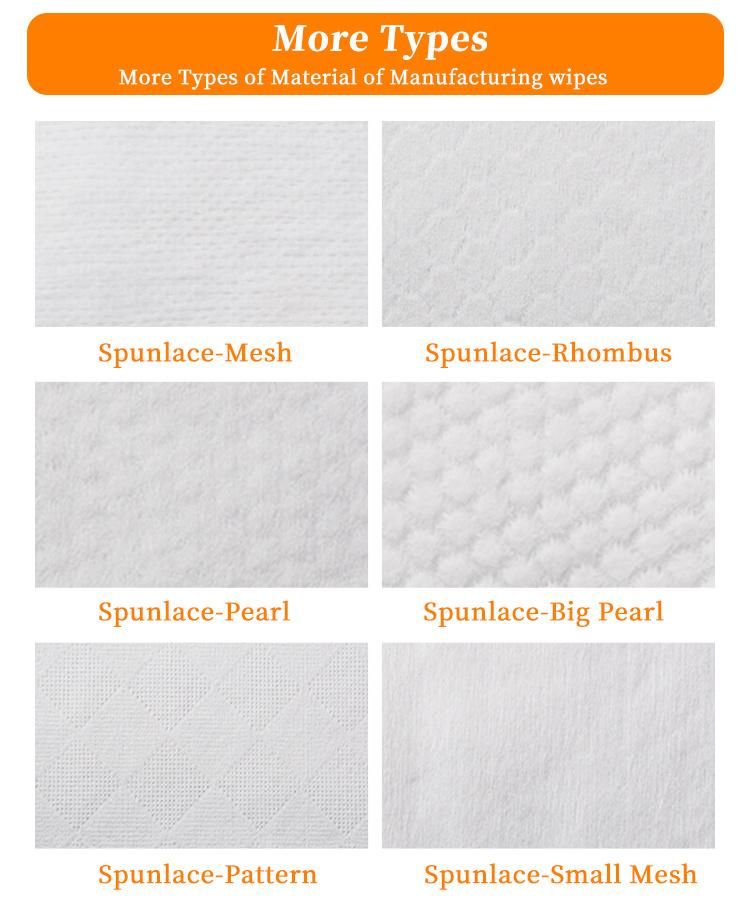 100% Biodegradable Non-Woven with Health and Safety Feminine Wipes