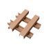 Moisture Resistant Protective U Shape Brown Paper Corner Protector