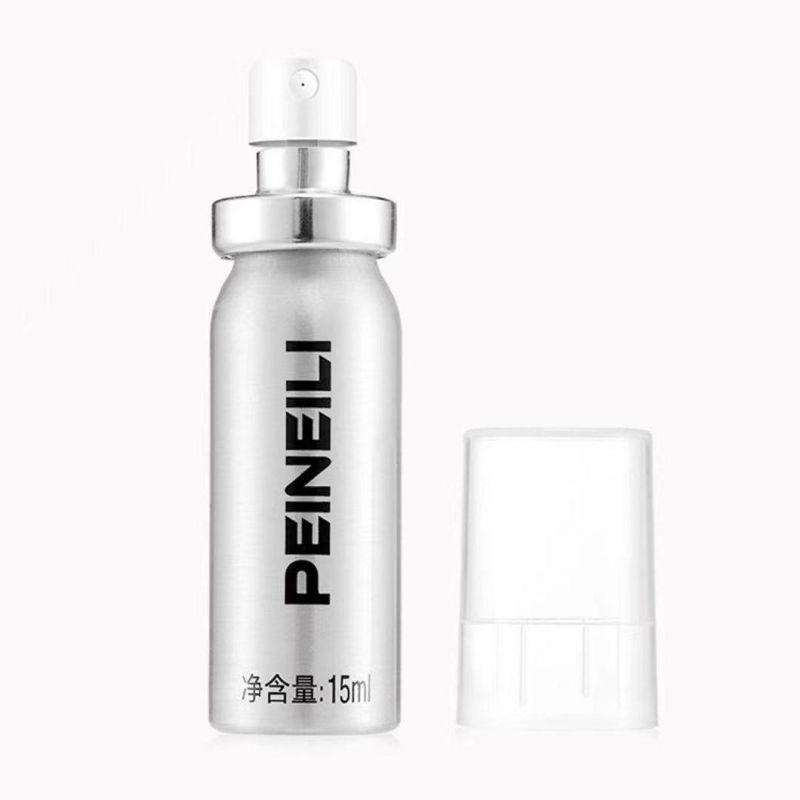 15ml Medical Sexual Spray Bottle Aluminum Aerosol Spray Bottle with Pump Sprayer and Lids