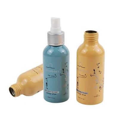 Environmental Recycled Spray Aluminum Bottle Cosmetic Packaging