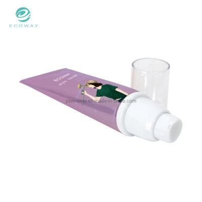 OEM Cosmetic Cream Packaging 50ml Empty Airless Plastic Soft Tube with Pump