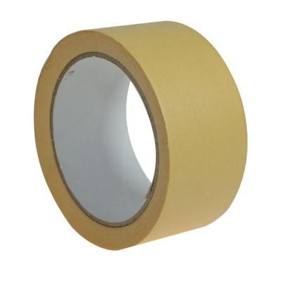 40mm Yellow Color High Temperature Automotive Painting Masking Adhesive Tape