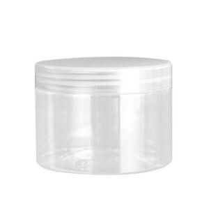 Transprent 300ml Plastic Pet Jar for Hair Wax Packaging