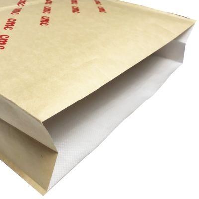 Factory Price Brown Kraft Paper Bag for Powder Packaging Bag