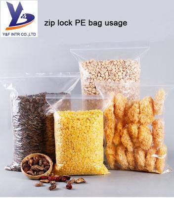 PE Pouch Packaging Zipper Poly Bag/Ziplock Polybag