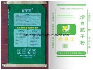 China Made Putty PP Woven Bag with BOPP Film-Laminated