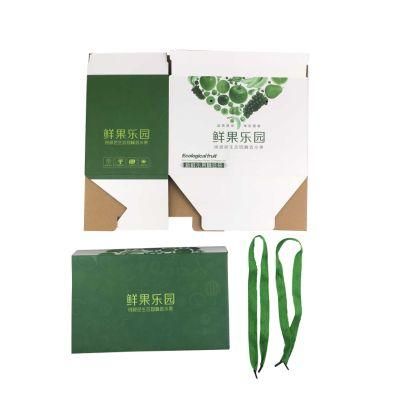 Wholesale Custom Fruit Paper Packaging Box with Handle