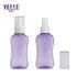 Refillable Cosmetic Skincare Packaging Bottles Plastic Manufacturer 120ml 80ml Spray and Lotion Bottle