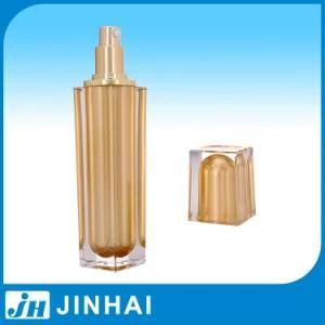 (D) 120ml Golden Lotion Bottle for Cosmetic