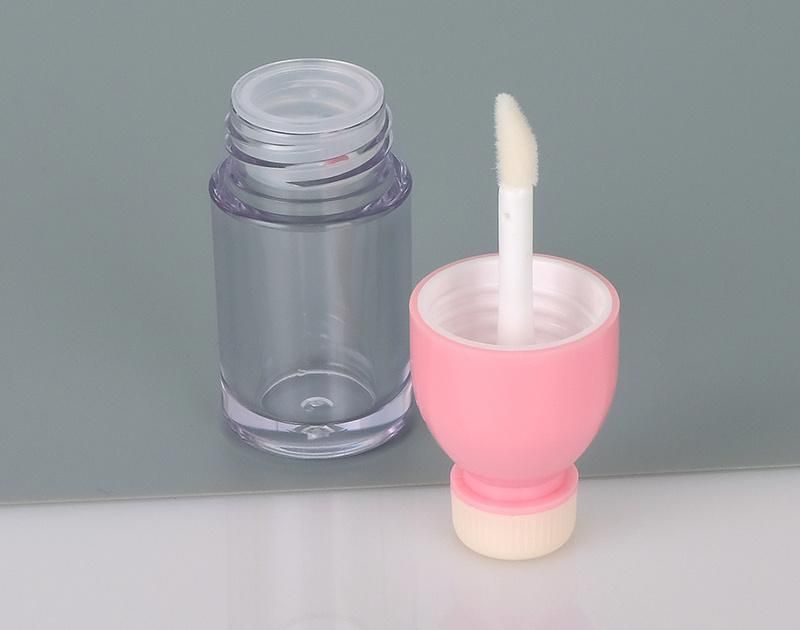 Hot Sale 5ml Mini Cute Clear Tubes Plastic Lip Gloss Packaging Cute Plastic Packing for Lip Gloss Cute Packaging Lip Gloss