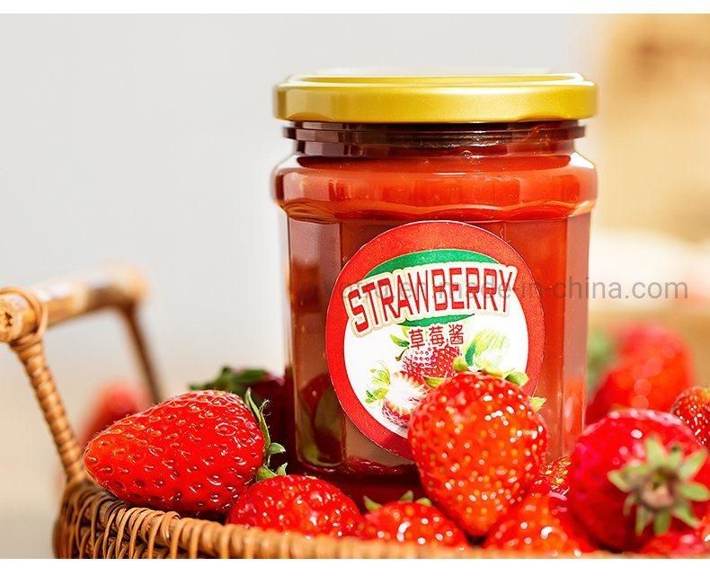 220ml Food Grade Plastic Bottle Strawberry Jam Honey Package Bottle