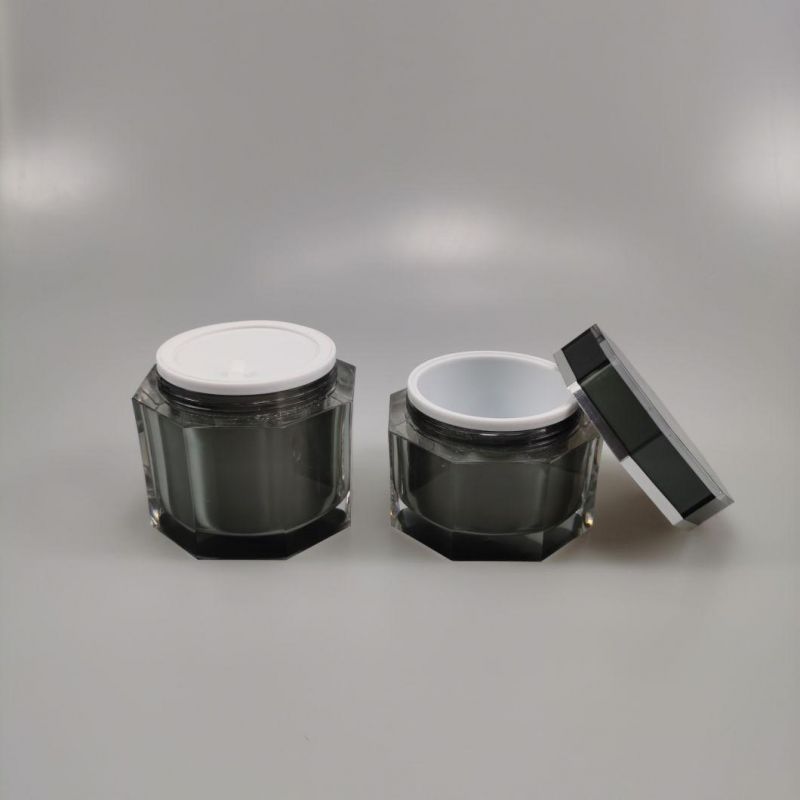 Empty Acrylic Bottle Cream Jar 50ml 80ml 120ml Cosmetic Jar